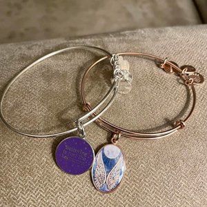 Set of Two Alex and Ani Bracelets